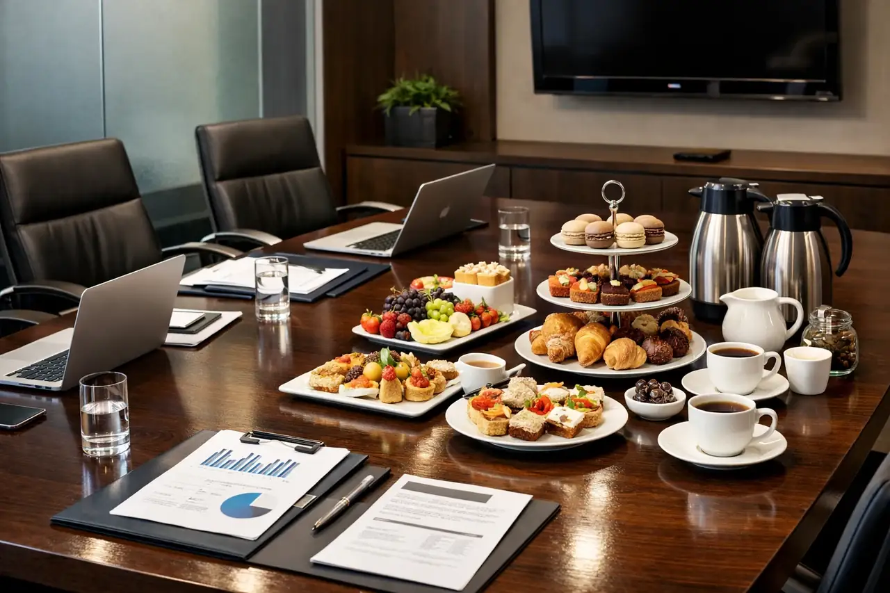 Evento corporativo em BH: checklist para planejar buffet, fluxo e experiência do convidado
