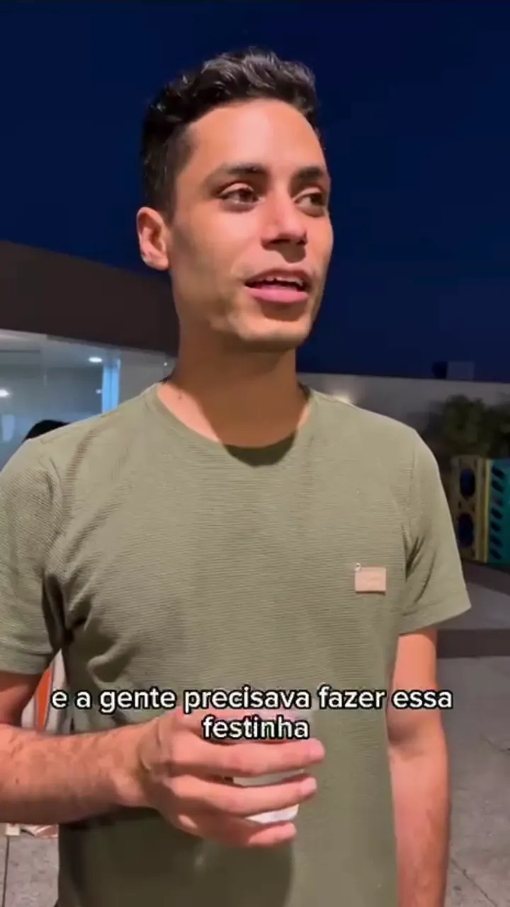 Depoimento de cliente Matheus recomendando a Home Fest em BH.